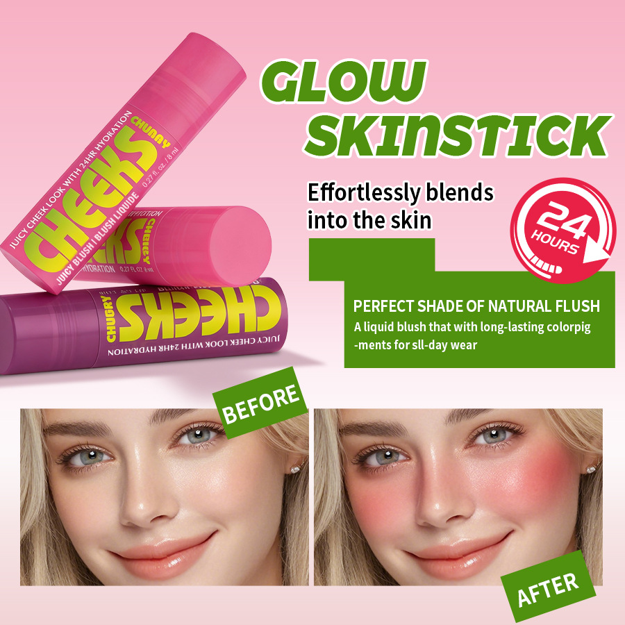 PAGE VINE multifuncional lips and cheeks blush líquido hidratante natural blush