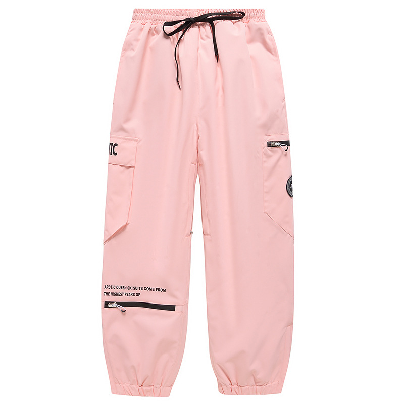 Traje de ropa para niños para hombres y mujeres, ropa y pantalones de snowboard y esquí de doble tabla para exteriores de invierno, a prueba de viento, repelente al agua y cálido._voghion.com