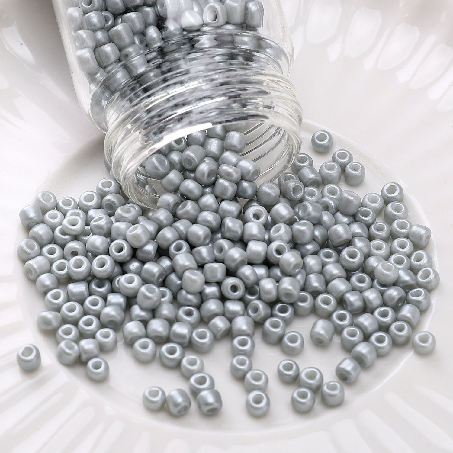 #02 style 3mm gray 10g/pack about 350 pieces