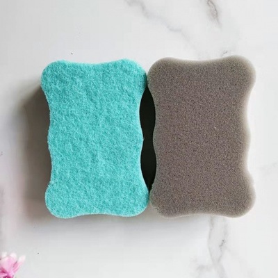 sponge Dishwasher Sponge kitchen Don't dip brush household Double effect thickening Loofah decontamination Magic power