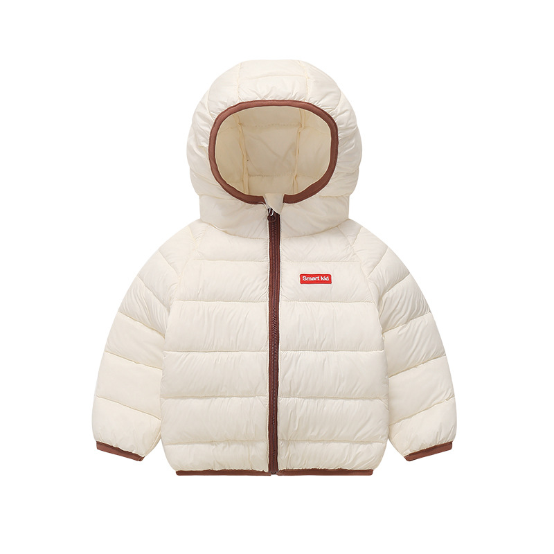 Ropa de algodón para niños transfronterizos nueva chaqueta de algodón de color sólido en primavera, otoño e invierno, dulces para niños y niñas, ropa de algodón encantadora y extranjera para niños