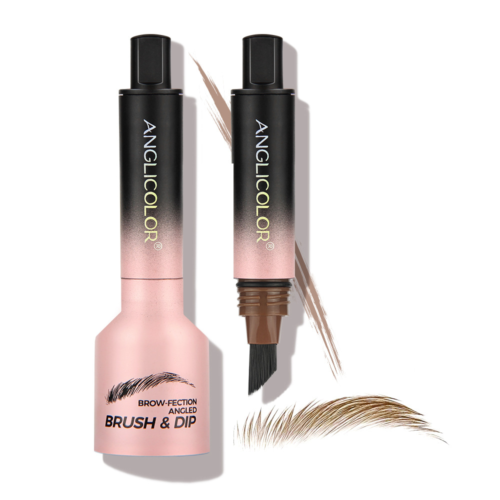 Εκρηκτική βαφή φρυδιών με υγρή βαφή φρυδιών μακράς διαρκείας με ανάπτυξη χρώματος, φυσικό τρισδιάστατο φυσικό άγριο φρύδι_voghion.com