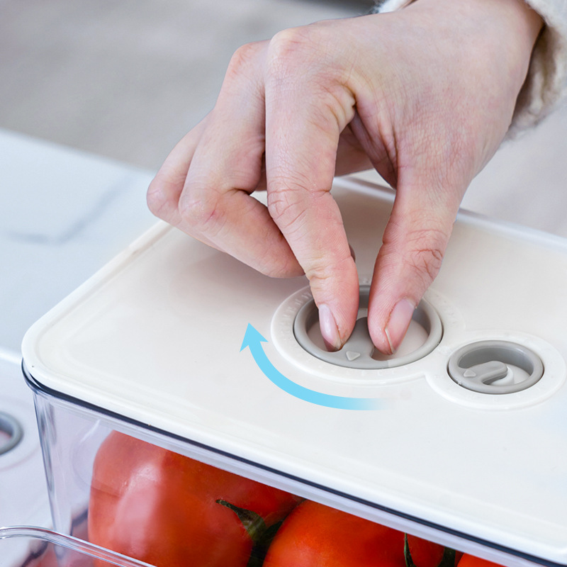 ✅ Caja de almacenamiento sellada para cereales caseros Caja de almacenamiento de vegetales Caja de almacenamiento de refrigerador Caja de bento Caja de pícnic al aire libre Snack agua
