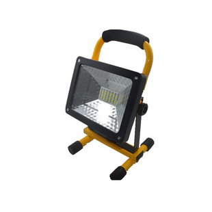 Rechargeable LED Searchlight 100W projection light portable strong light emergency light portable floodlight red and blue warning light