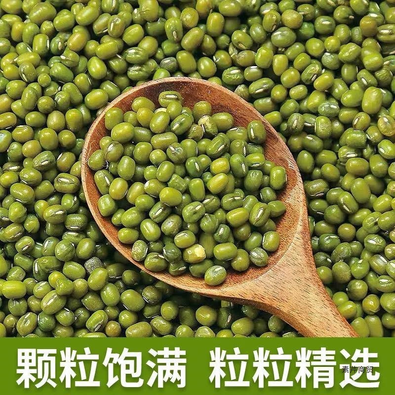 東北農家産の新緑豆 500g は、緑豆ケーキ、緑豆スープ、もやし作りに使用でき、暑さを和らげ、調理が簡単です。|undefined
