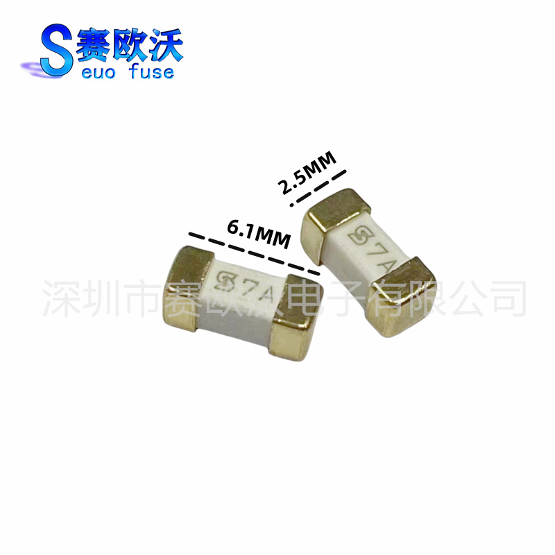 1808贴片保险丝SFC2410-1700FS 熔断保险丝7A/250V快断陶瓷贴片