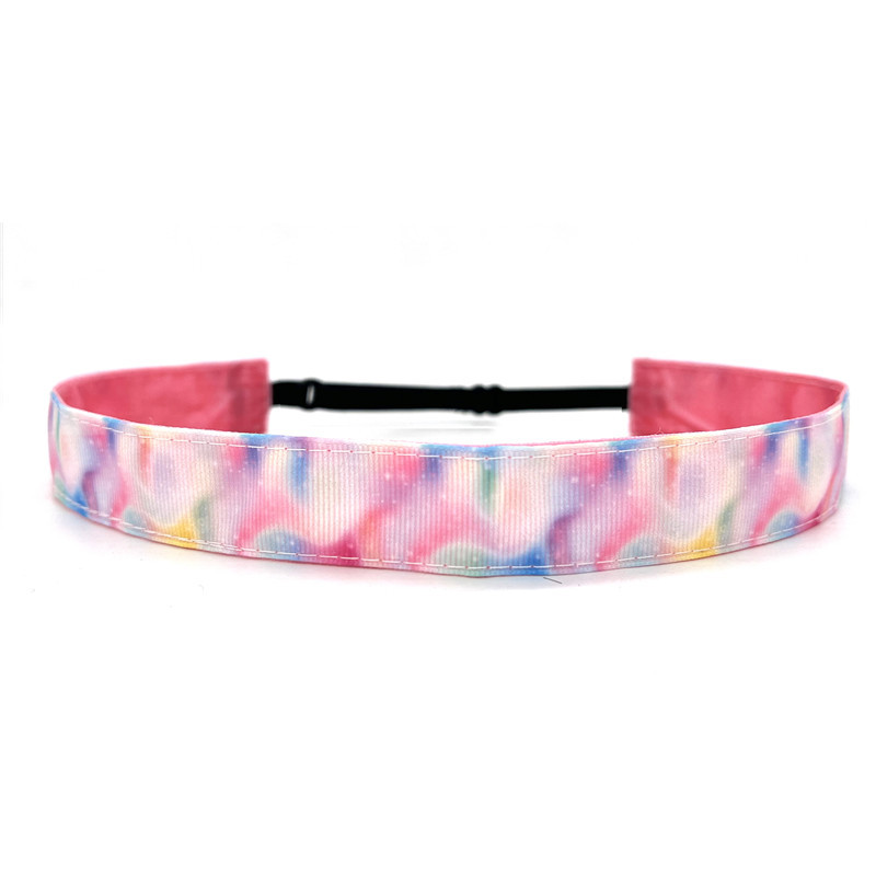 10g Weight Hair Band Hair Accessories Type Yes Quantity Daily Occasion Cloth Material Rainbow Pattern Kid'S Gender Handmade Design Fashion Style Kid'S Fashion Rainbow Cloth Handmade Hair Band 9