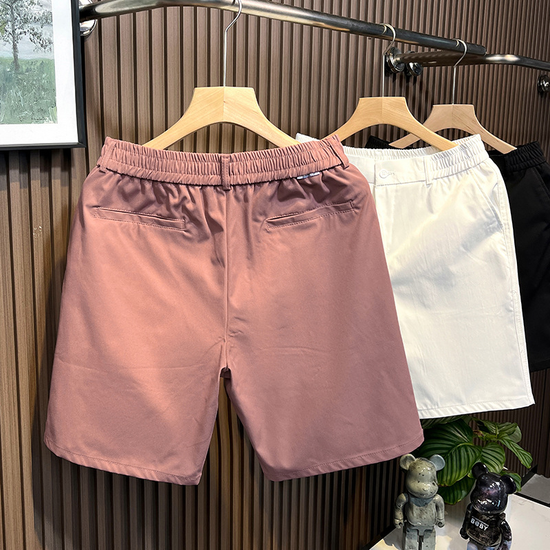 Pantalones de vestir, pantalones cortos de estilo de negocios, pantalones de verano, pantalones casuales, pantalones de estilo recto, pantalones grandes