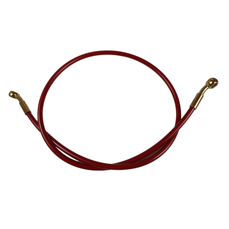 Motorcycle electric vehicle disc brake oil pipe brake oil pipe brake oil pipe high pressure modified 10mm steel throat disc brake oil pipe