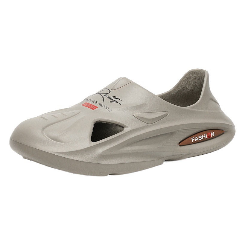 Popular slip-on sandalias de los hombres de moda plataforma antideslizante zapatos de playa al por mayor casual deportes al aire libre zapatillas de los hombres