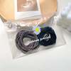 Cute children's hair rope, elastic hair accessory, flowered
