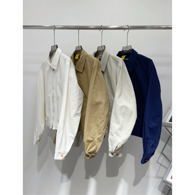 Rl Ralph Lauren Polo Simple Turn-Down Collar Jacket with Small Horse Logo, Unisex European and American Style Loose Fit Plaid