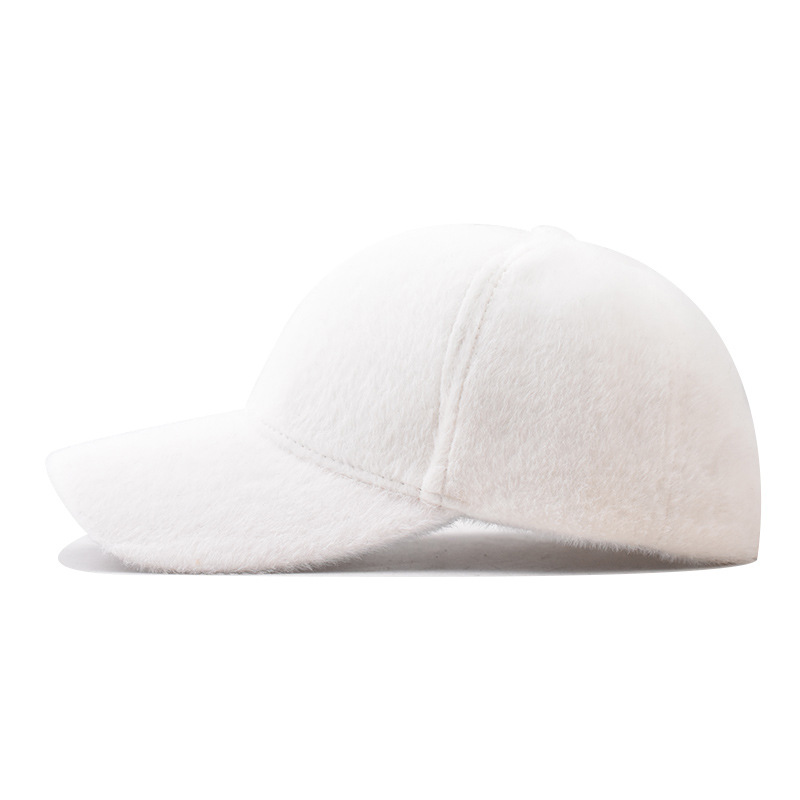 Women's Casual Solid Color Crimping Baseball Cap display picture 9