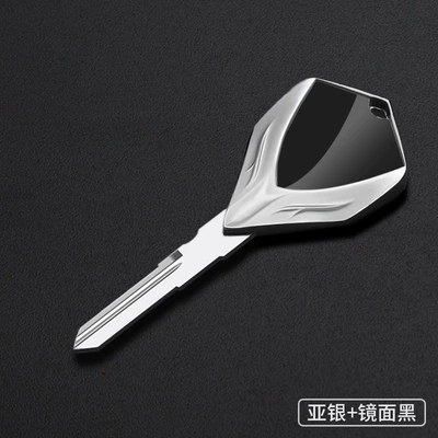 YS150/250 RX115, Motorcycle Key - silvermirror-black-ymh-26