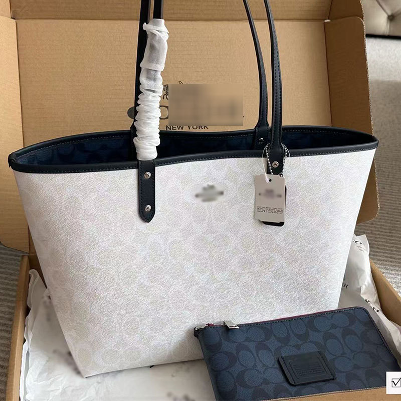 Koujia Double-Sided City33 Tote Bag High-Quality Women's Bag Presbyopic Shopping Bag Large Capacity Mother-In-Law Commuter Tote Bag