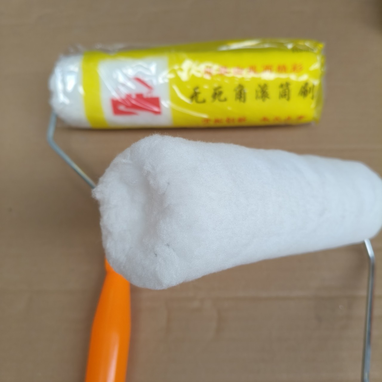 批发9寸普通白无死角滚筒刷无死角滚筒刷油漆涂料滚子涂装滚筒