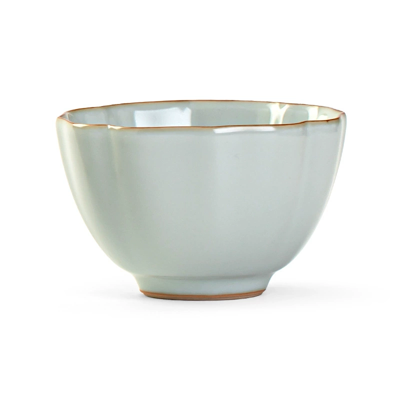 Похоже на керамическую чашку для чая цвета чайной slate, полуработная ретро креативная чайная набор для кунг-фу чая, одна чашка для приёма гостей, премиум класса