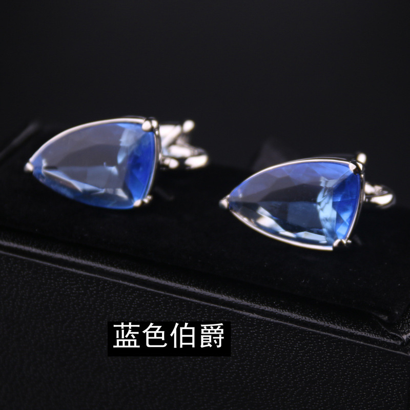 Blue earl cufflinks