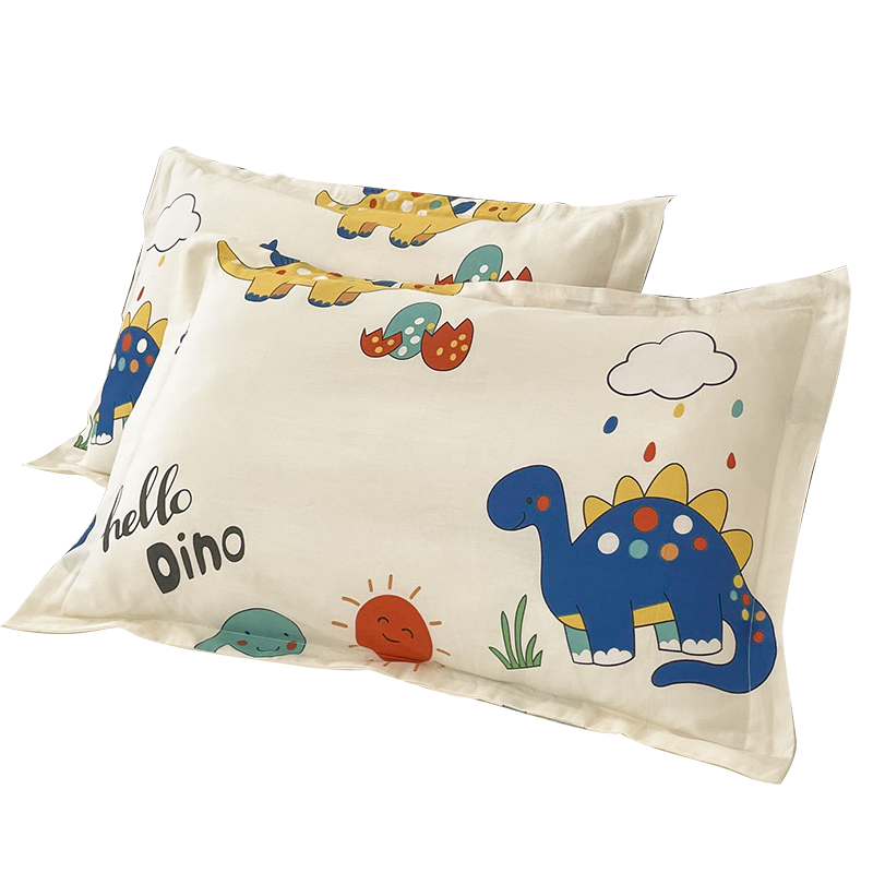 ➲ Pure Cotton Kidsren's Pillowcases, a Pair of 30X50 Pillowcases, Single 40X60 Cartoon Pillow Core Liner