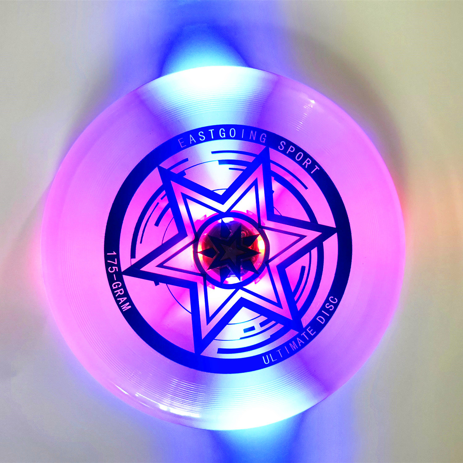 Extreme Frisbee competencia profesional Frisbee playa LED Frisbee estándar 27cm,175g Frisbee