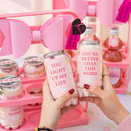 520情人节母亲节春游野餐盒子打包盒手提篮包装盒水果捞饮料露营