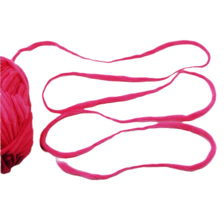 Haigui lana gran hilo del vientre Isla de hielo lana gran línea gruesa sombrero abrigo bufanda línea de estudio de los niños línea de fotografía