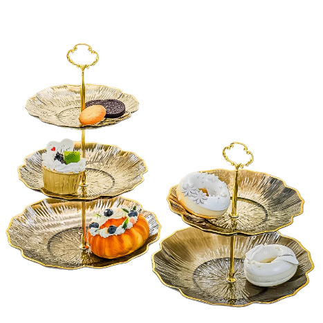 Nuevo plato de frutas de lujo ligero sala de estar mesa de té casera nuevo plato de dulces bandeja de pastel snack estante de postres mesa