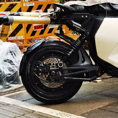 Modification with Light Front Back | Electric vehicle fender