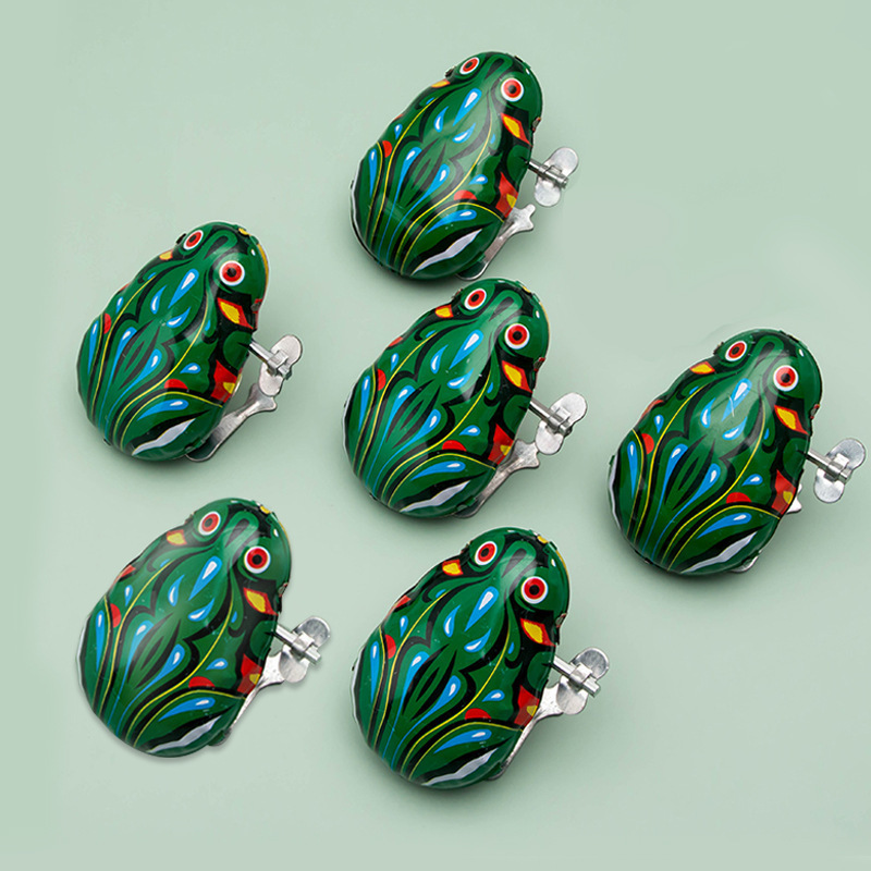 부르고뉴 시계태엽 개구리 5마리