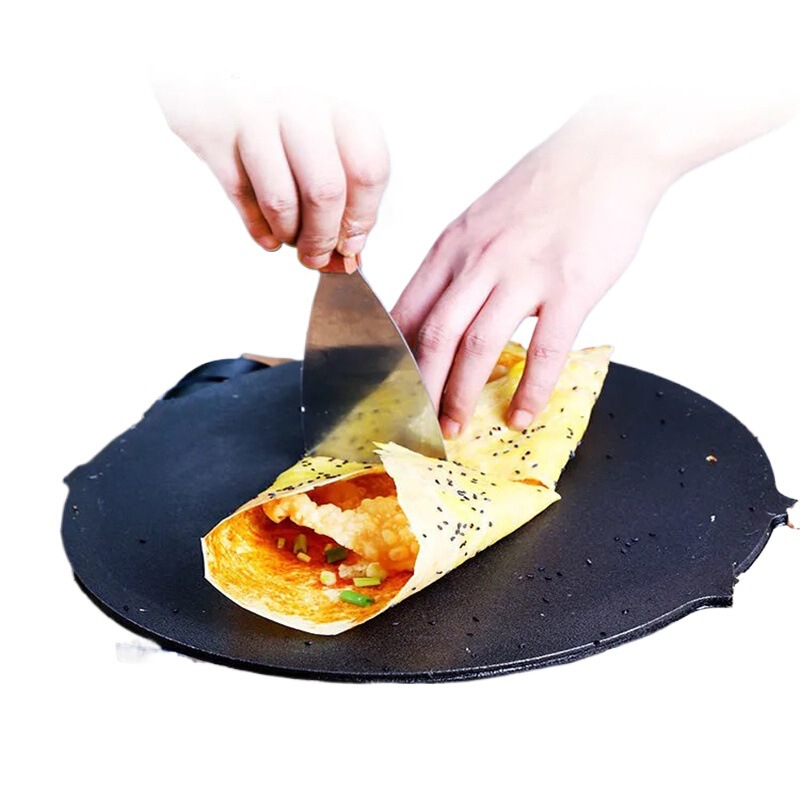 煎饼果子工具煎饼锅家用鏊子铸铁烙饼锅老式摆摊燃气灶电磁炉通用|undefined