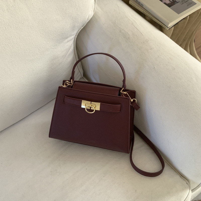 Bolso retro de gran capacidad para mujeres 2026 nueva tendencia transfronteriza Kelly bolso de alta calidad de viaje de hombro bolso de mujer