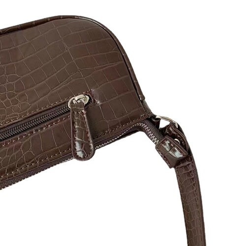  alligator bag, underarm bag, business commuter bag, portable shoulder bag