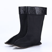 雨鞋男女加厚棉套中筒水鞋绒套短筒胶鞋毛口棉皮口保暖加绒加棉