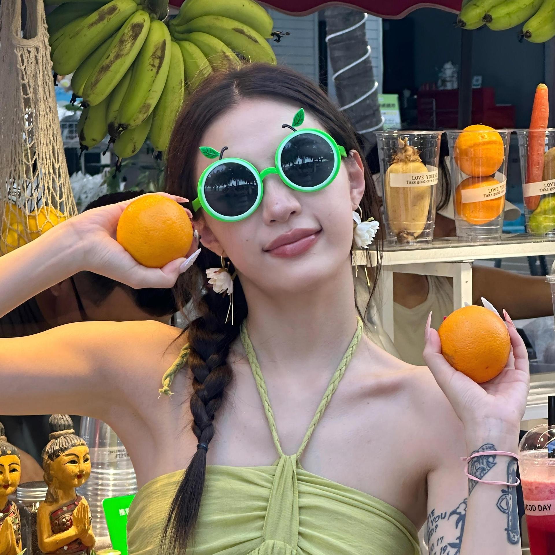 Gafas de Fiesta con Temática Hawaiana, ABS, Divertido, Decorativo, para Fiestas en la Playa y Festivales de Música