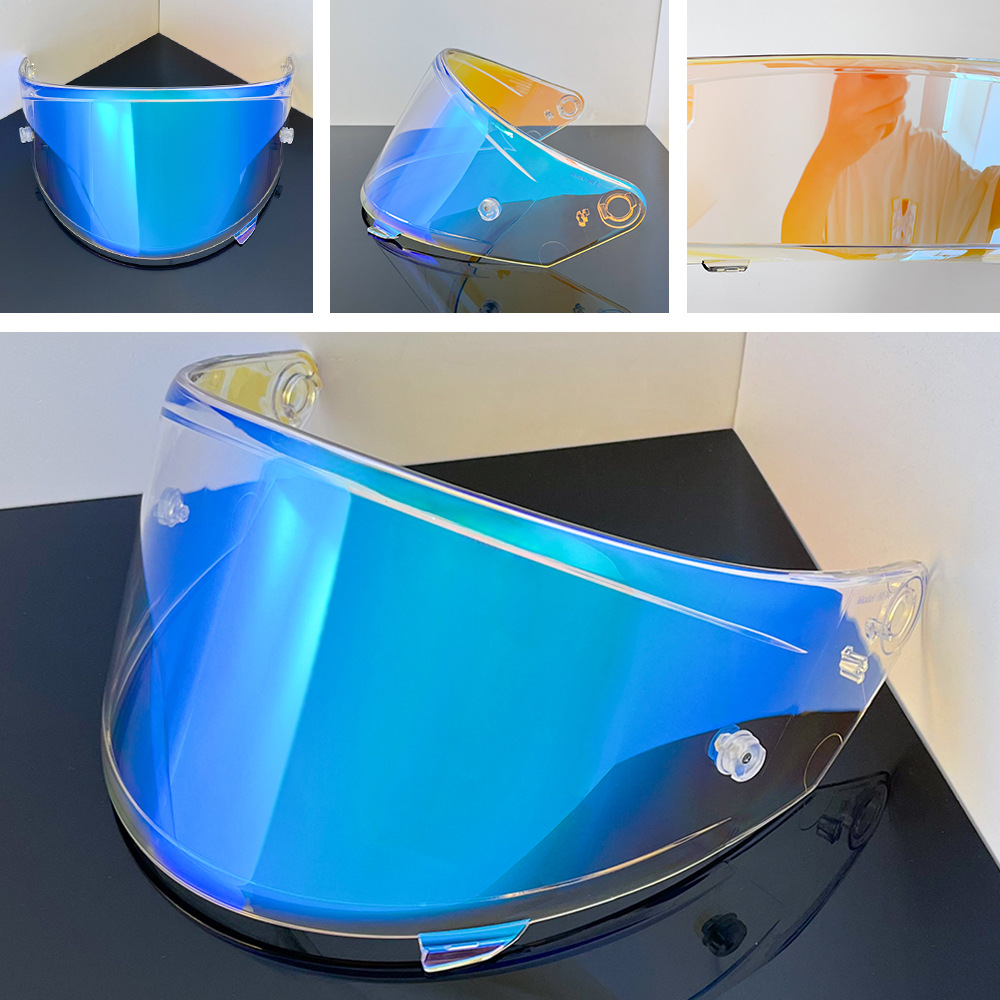 Motorcycle Helmet Lenses for Day and Night, Suitable for Nfr, Nf, Nx, Nz, Nxr Electroplated Mirror Accessories