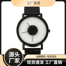 厂家直销个性倒指针手表 女款  学生情侣中性石英表现货批发男士