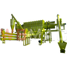 新型连续式环保炭化炉 滚筒式果壳炭化机 机制炭生产设备供应商