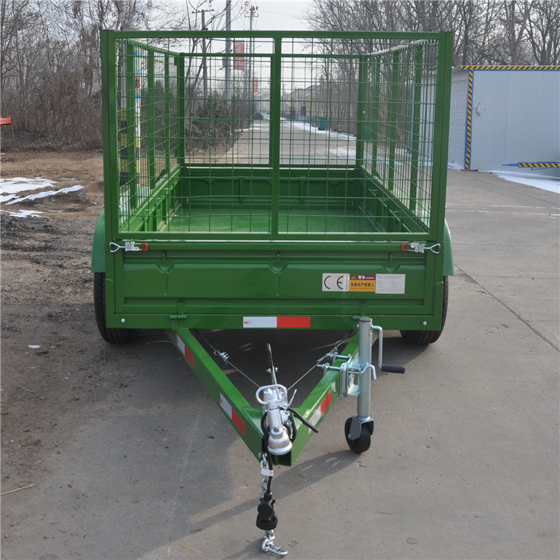 2吨汽车拖车 越野车小拖车 工具运输拖车 拖挂车 平板拖车