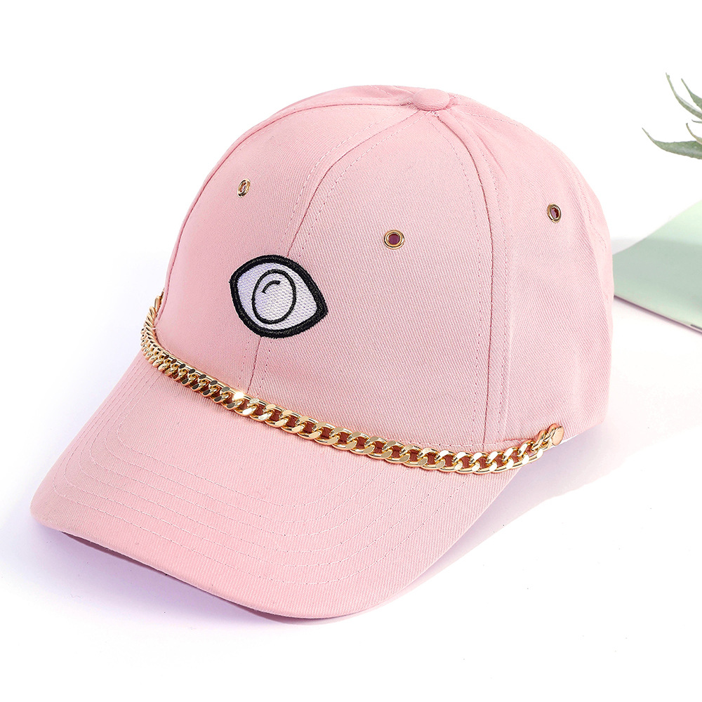 Sombrero femenino verano tapa superior suave hip hop coreano casual versátil calle Hipster bordado protección solar gorra de béisbol