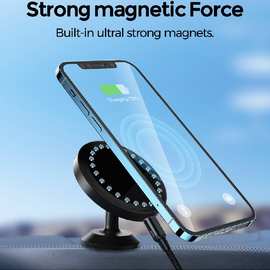 新款15W快充适用于iphone12磁吸无线充电器magsafe磁吸车载无线充