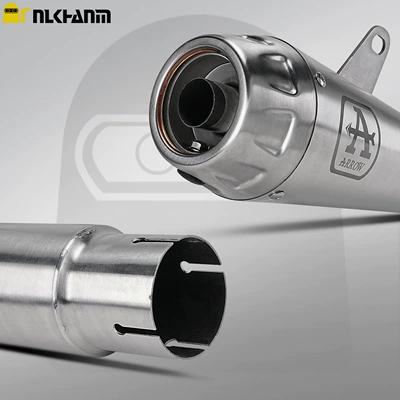 integrated stainless steel mid-tail section, Motorcycle exhaust pipe