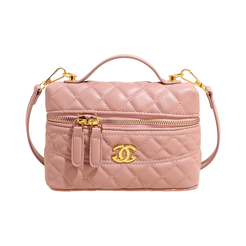 Una sensación de alto nivel, una pequeña cadena de viento de diamante, una pequeña bolsa de mano, una bolsa de caja compacta, una sensación de alto nivel, una bolsa de mochila universal.