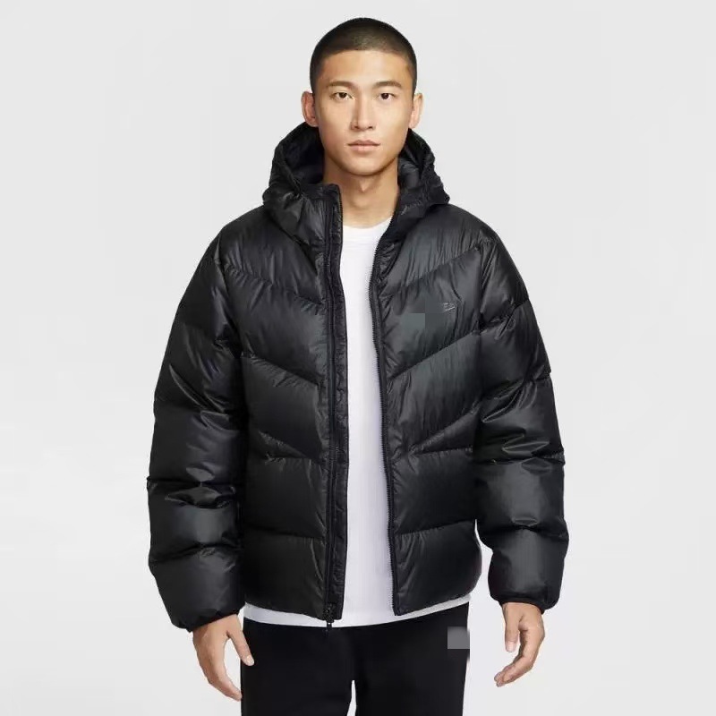 Xiaogou's new winter men's hooded cotton jacket, warm coat, casual sports cotton coat, short puffer jacket, trendy