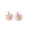 Fuchsia brand cute earrings, wide color palette, flowered