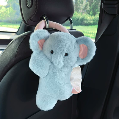 Car tissue box/set – Tissue Box Creative Doll Piggy - lying-down-little-elephant-paper-towel