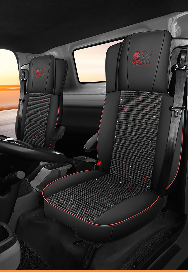 Heavy Duty Howo Max Special Seat Cover Decorative Supplies Seat Cushion Cover Truck Supplies Complete Cab Interior Seat Cover