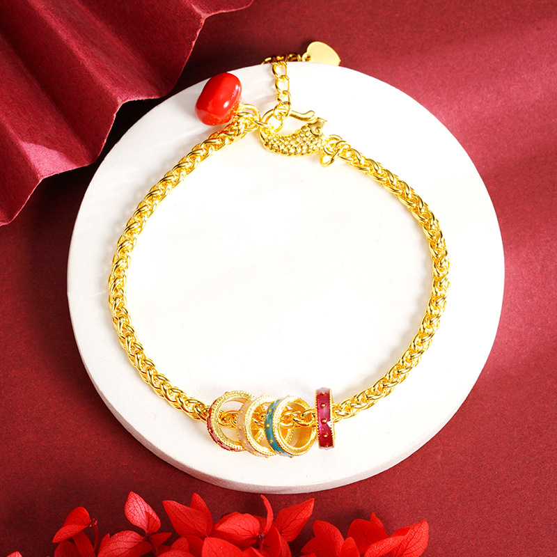 Pulsera del círculo del arco iris s3219