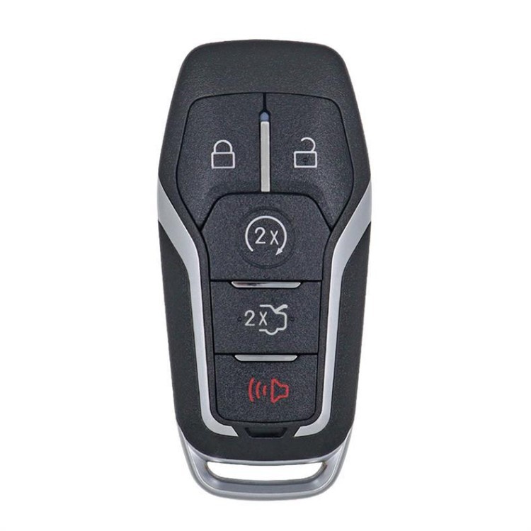 Suitable for 5-key Ford Edge, Mondeo, Explorer car key replacement shell (sedan/SUV)