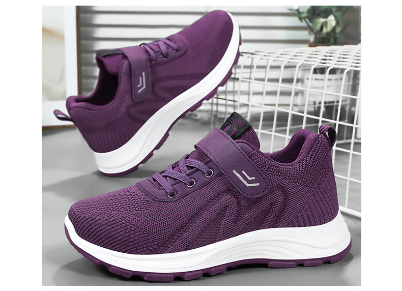 法米姿 健步鞋秋季新款女鞋中老年户外软底运动休闲鞋 旅游鞋