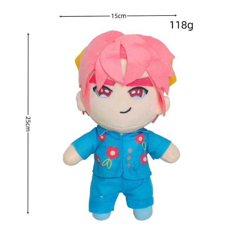 跨境新k-pop demon hunters plush 猎魔女团动漫老虎玩偶毛绒玩具|undefined